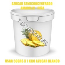 CUBO 1 KG AMARILLO-PIÑA AZUCAR SEMICONCENTRADO