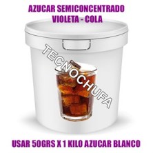 CUBO 1 KG VIOLETA-COLA AZUCAR SEMICONCENTRADO